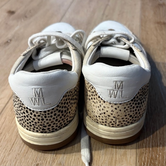 MADEWELL Women’s Court Spotted Calf Hair Sneakers Shoes - Picture 5 of 9